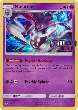 Pokemon TCG - SM Promos - Malamar - SM117 - (Prerelease) [Staff] - SMP SM117