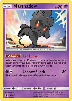 Pokemon TCG - SM Promos - Marshadow - SM85 - SMP SM85