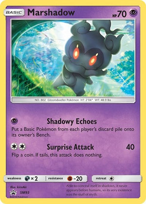 Pokemon TCG - SM Promos - Marshadow - SM93 - SMP SM93