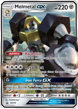 Pokemon TCG - SM Promos - Melmetal GX - SM178 - SMP SM178