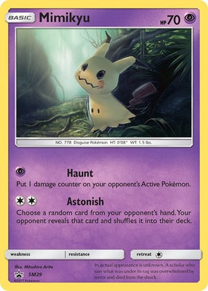 Pokemon TCG - SM Promos - Mimikyu - SM29 - SMP SM29