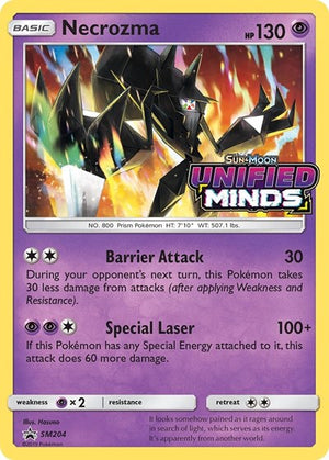 Pokemon TCG - SM Promos - Necrozma - SM204 - (Prerelease) - SMP SM204