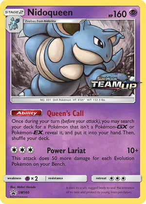 Pokemon TCG - SM Promos - Nidoqueen - SM160 - (Prerelease) - SMP SM160