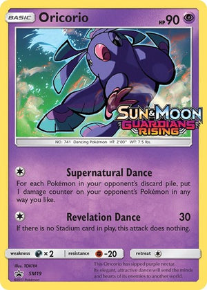 Pokemon TCG - SM Promos - Oricorio - SM19 - (Prerelease) - SMP SM19