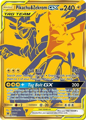 Pokemon TCG - SM Promos - Pikachu & Zekrom GX - SM248 - SMP SM248