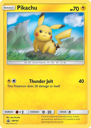 Pokemon TCG - SM Promos - Pikachu - SM183 - SMP SM183