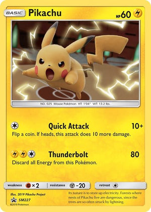 Pokemon TCG - SM Promos - Pikachu - SM227 - SMP SM227