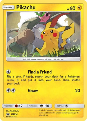 Pokemon TCG - SM Promos - Pikachu - SM234 - SMP SM234