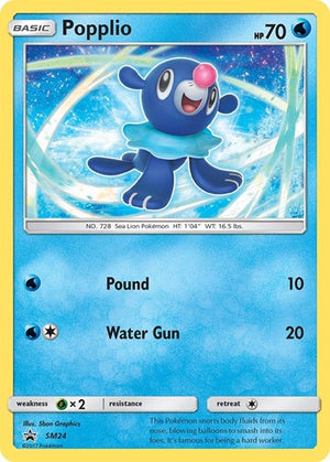 Pokemon TCG - SM Promos - Popplio - SM24 - SMP SM24