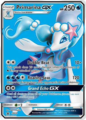 Pokemon TCG - SM Promos - Primarina GX - SM39 - SMP SM39