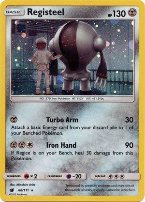 Pokemon TCG - SM Promos - Registeel - (Cosmos Holo) - SMP 68/111
