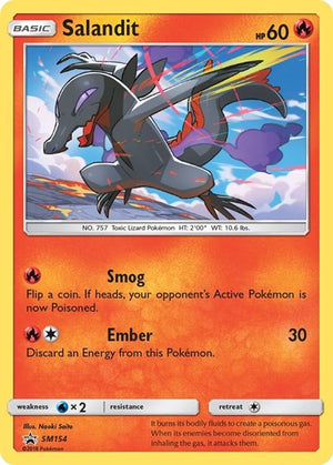 Pokemon TCG - SM Promos - Salandit - SM154 - SMP SM154