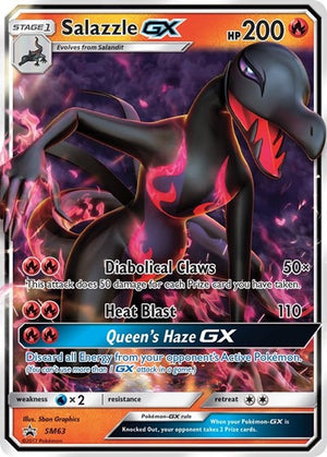 Pokemon TCG - SM Promos - Salazzle GX - SM63 - SMP SM63