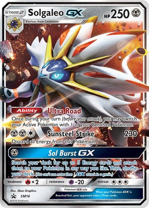 Pokemon TCG - SM Promos - Solgaleo GX - SM16 - SMP SM16