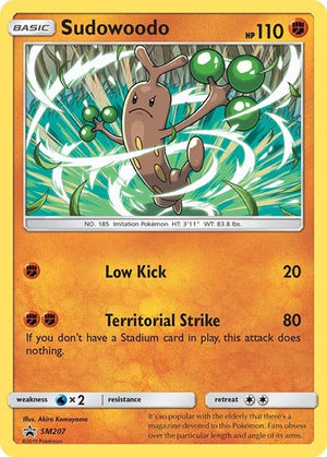 Pokemon TCG - SM Promos - Sudowoodo - SM207 - SMP SM207