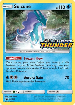 Pokemon TCG - SM Promos - Suicune - SM149 - (Prerelease) - SMP SM149