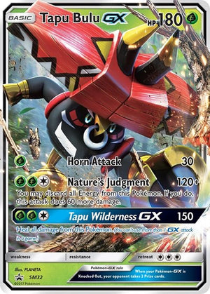 Pokemon TCG - SM Promos - Tapu Bulu GX - SM32 - SMP SM32