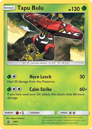 Pokemon TCG - SM Promos - Tapu Bulu - SM61 - SMP SM61