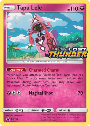 Pokemon TCG - SM Promos - Tapu Lele - SM152 - (Prerelease) - SMP SM152