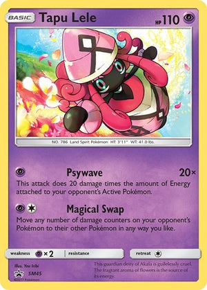 Pokemon TCG - SM Promos - Tapu Lele - SM45 - SMP SM45