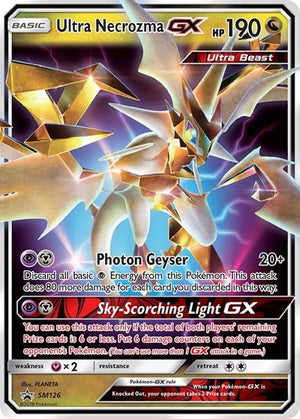 Pokemon TCG - SM Promos - Ultra Necrozma GX - SM126 - SMP SM126