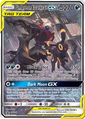 Pokemon TCG - SM Promos - Umbreon & Darkrai GX - SM241 - SMP SM241