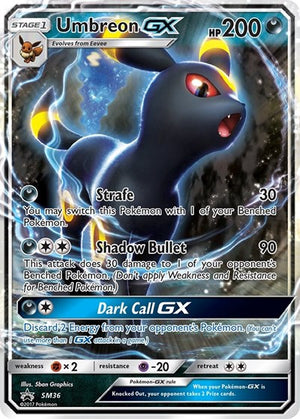 Pokemon TCG - SM Promos - Umbreon GX - SM36 - SMP SM36