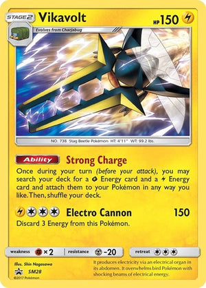 Pokemon TCG - SM Promos - Vikavolt - SM28 - SMP SM28