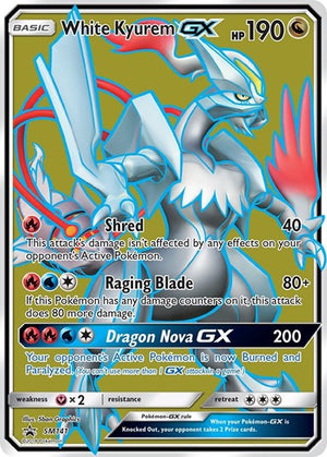 Pokemon TCG - SM Promos - White Kyurem GX - SM141 - SMP SM141