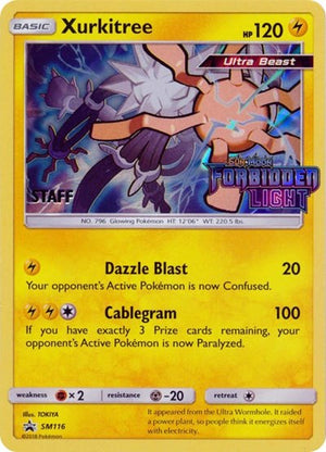 Pokemon TCG - SM Promos - Xurkitree - SM116 - (Prerelease) [Staff] - SMP SM116