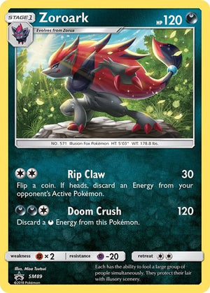Pokemon TCG - SM Promos - Zoroark - SM89 - SMP SM89