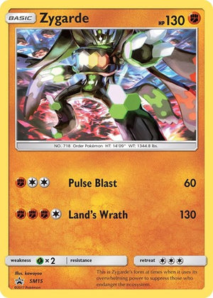 Pokemon TCG - SM Promos - Zygarde - SM15 - SMP SM15