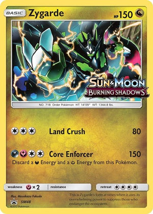 Pokemon TCG - SM Promos - Zygarde - SM48 - (Prerelease) - SMP SM48