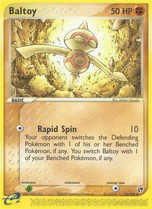 Pokemon TCG - EX Sandstorm - Baltoy - 32/100 - Reverse Holofoil