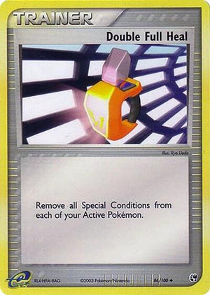 Pokemon TCG - EX Sandstorm - Double Full Heal - 86/100 - Reverse Holofoil