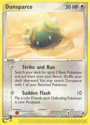 Pokemon TCG - EX Sandstorm - Dunsparce - 60/100