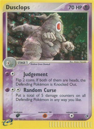 Pokemon TCG - EX Sandstorm - Dusclops - 4/100 - Reverse Holofoil