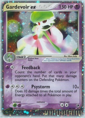 Pokemon TCG - EX Sandstorm - Gardevoir ex - 96/100 - Holofoil