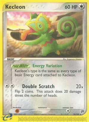 Pokemon TCG - EX Sandstorm - Kecleon - 18/100