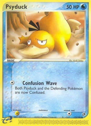 Pokemon TCG - EX Sandstorm - Psyduck - 73/100