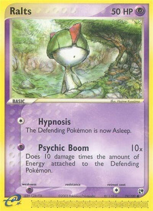 Pokemon TCG - EX Sandstorm - Ralts - 74/100