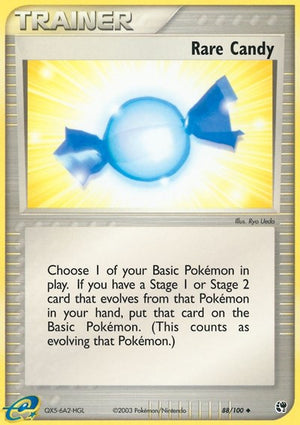 Pokemon TCG - EX Sandstorm - Rare Candy - 88/100