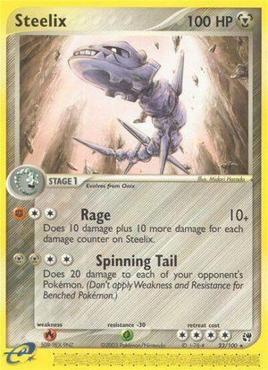 Pokemon TCG - EX Sandstorm - Steelix - 23/100