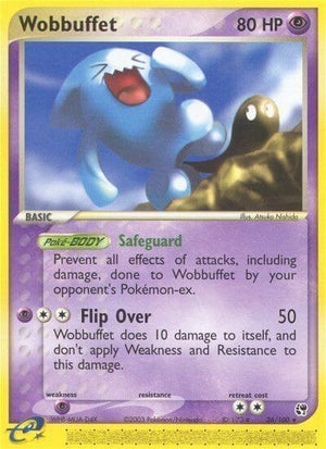 Pokemon TCG - EX Sandstorm - Wobbuffet - 26/100
