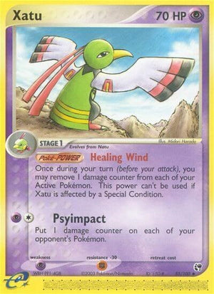 Pokemon TCG - EX Sandstorm - Xatu - 55/100