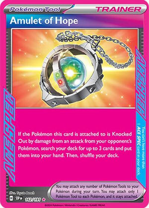 Pokemon TCG - SV08: Surging Sparks - Amulet of Hope - 162/191 - Holofoil