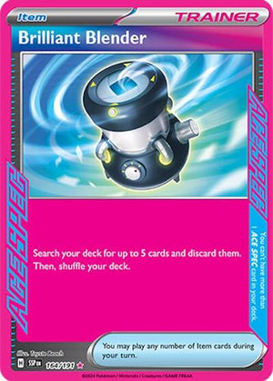 Pokemon TCG - SV08: Surging Sparks - Brilliant Blender - 164/191 - Holofoil