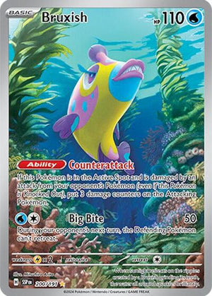 Pokemon TCG - SV08: Surging Sparks - Bruxish - 200/191 - Holofoil