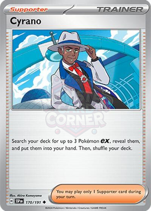 Pokemon TCG - SV08: Surging Sparks - Cyrano - 170/191