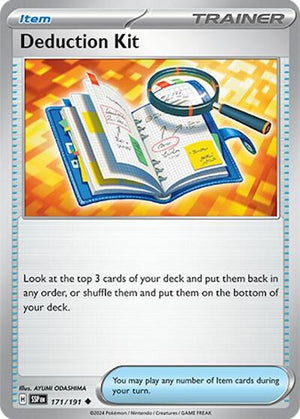 Pokemon TCG - SV08: Surging Sparks - Deduction Kit - 171/191
